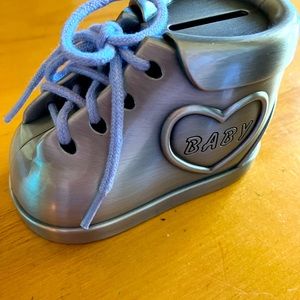 BABY SHOE BANK - GREAT SHOWER OR CHRISTMAS STOCKING STUFFER.